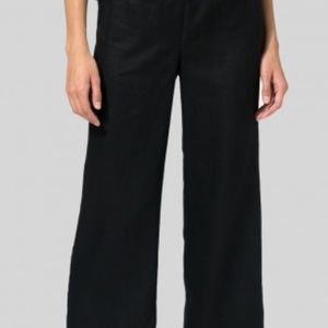 1X BLACK LINEN PANTS